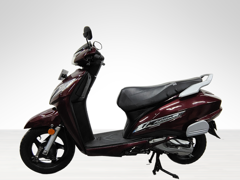 Activa 125cc Maroon Colour Honda Activa Activa 125 Drum Alloy Red