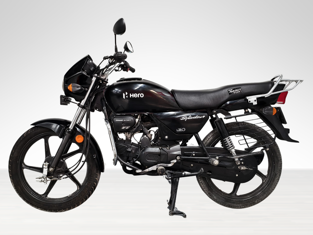 I3s Hero Splendor Plus Self Start On Road Price Bike On Road New